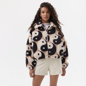 Urban Outfitters Yin Yang Sherpa Jacket